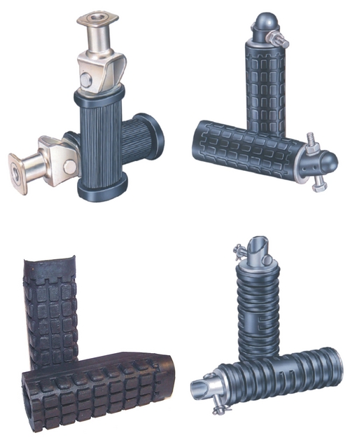 Automotive Rubber Fittings - Natural Rubber, 2-10 mm Thickness | High Strength, Anti-Abrasive, Black