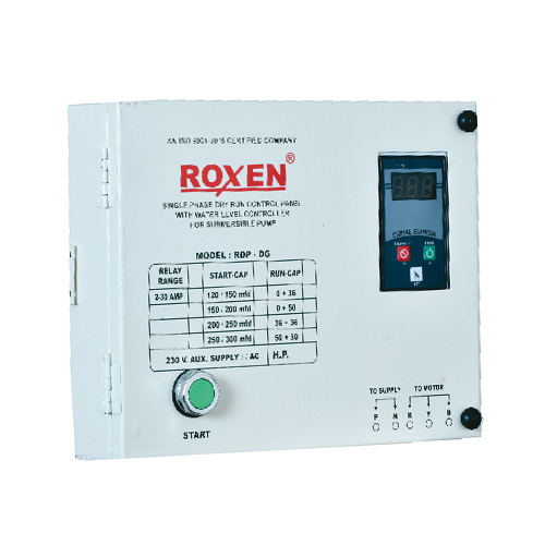 Rdp-Dg Single Phase Dry Run Control Panel With Water Level Controller - Application: For Pump