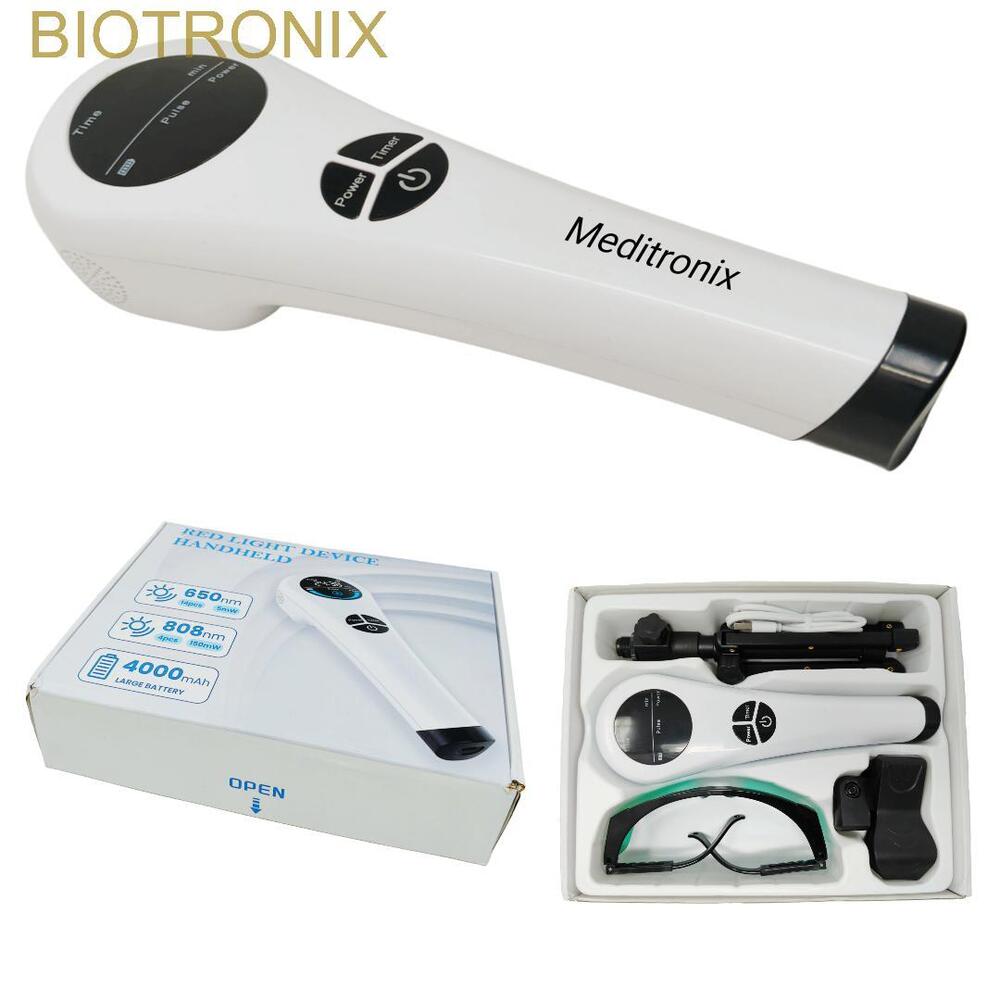 Rechargeable Laser Therapy Device for Pain Relief & Rehabilitation-Adjustable Timing & Stand
