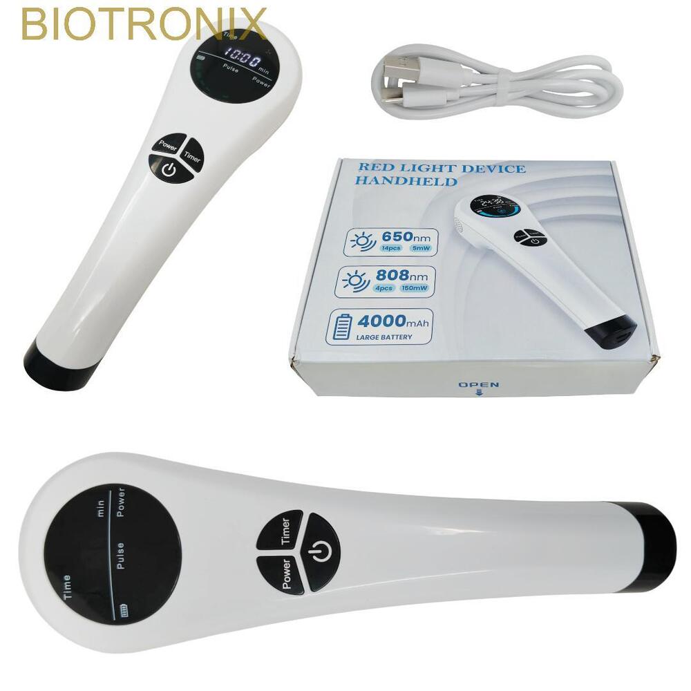 Handy Laser Therapy Device with Adjustable Stand-Safe, Rechargeable, & Easy to Use