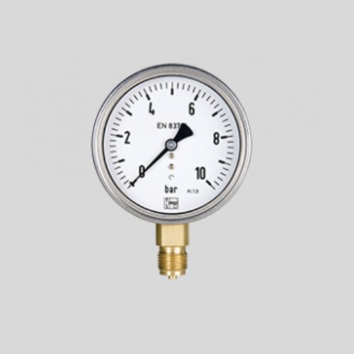 Bourdon Tube Pressure Gauges - Accuracy: 0.25 %