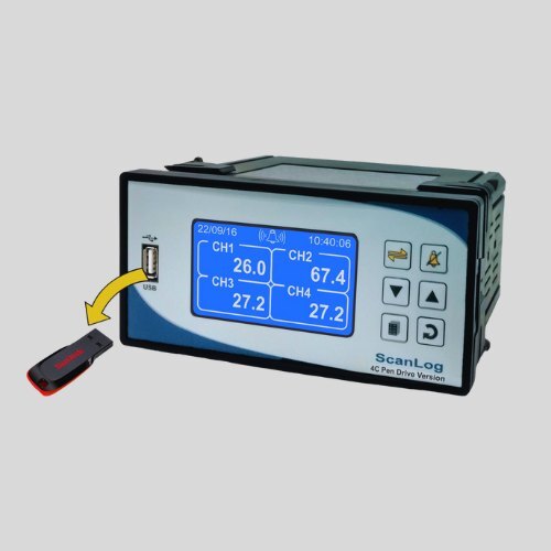 Universal 4 Channel Data Logger - Accuracy: 99  %