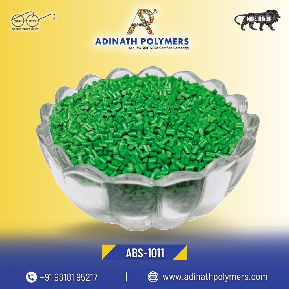 Abs Plastics Granules 1011 - Color: Parrot Green