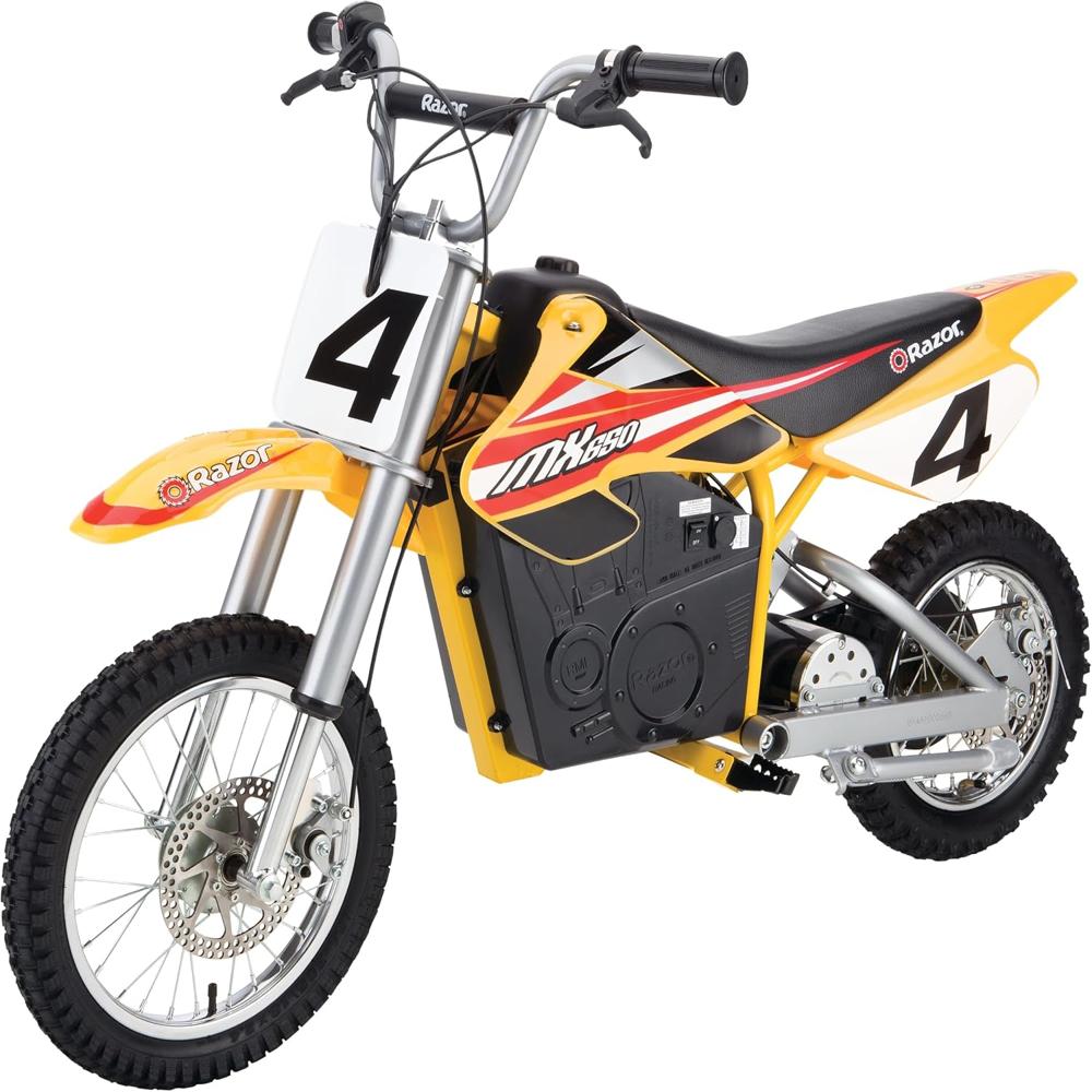 Dirt Roc Ket Mx650 Electric Dirt Bike Motorcycle - Color: Orange