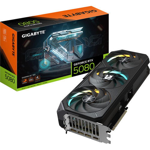 Gigabyte Geforce Rtx 5080 Gaming Oc Graphics Card - Color: Golden