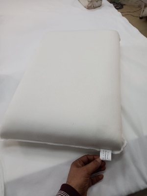 D-decor Memory Foam Pillow - Doctor Pillow - Color: White