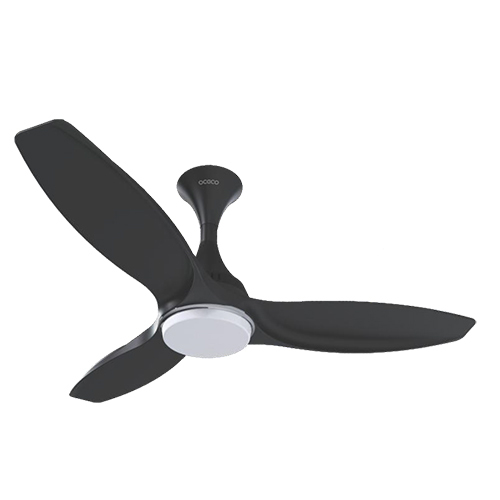 Metallic Black Invansio Ceiling Fan
