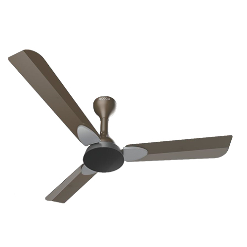 Brown Metallic Classic Ceiling Fan