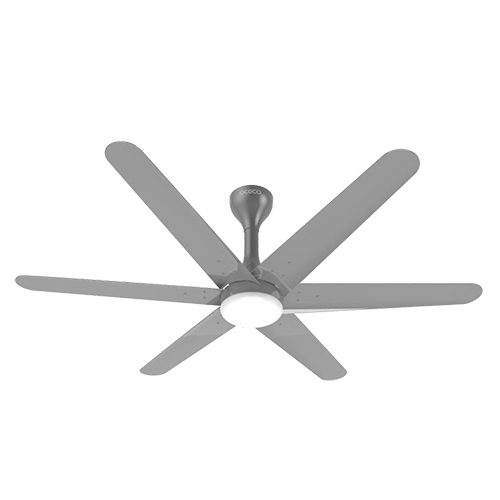 Slate Chrome (Grey) Helic Ceiling Fan