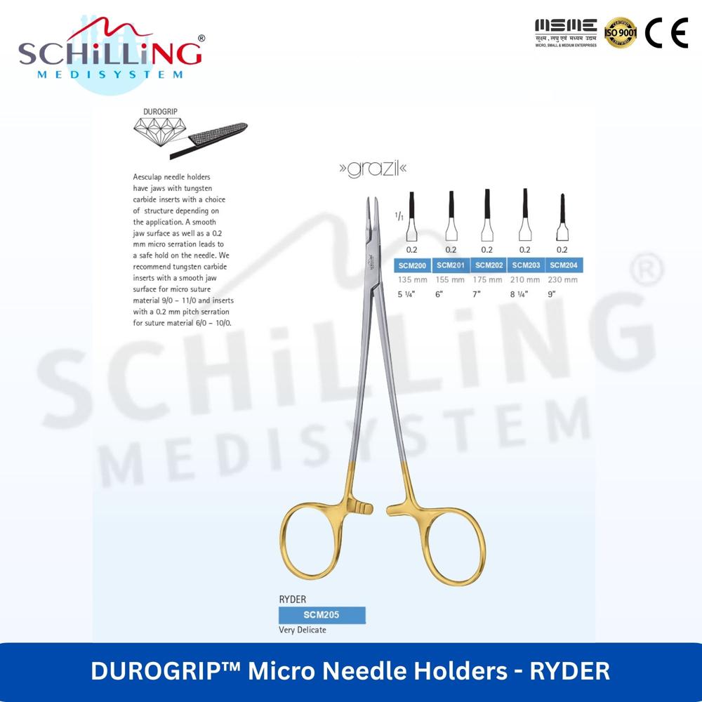SCHILLING Micro Needle Holders - RYDER very delicate