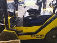 1.5 Ton Electric Forklift Trucks - Color: Yellow And Black