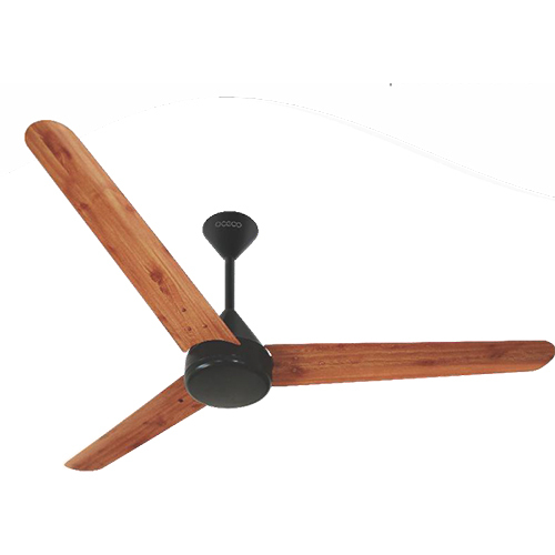 06_Fansio Golden Oak Wood Ceiling Fan - No. Of Blades: 3