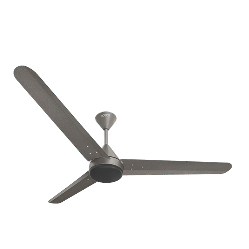 Fansio Slate Chrome (Grey) Ceiling Fan - Color: Grey