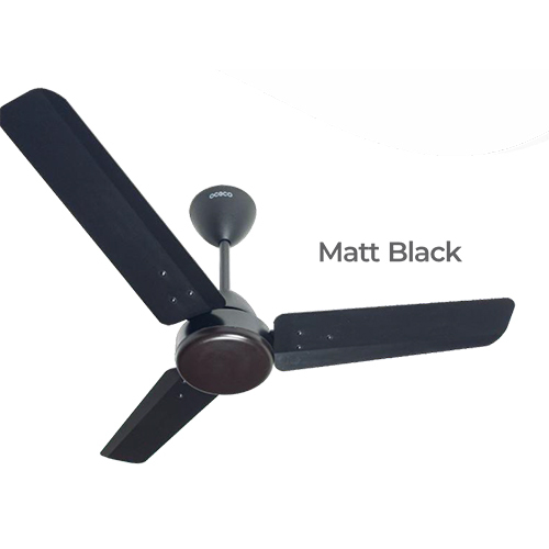 Ecos EV Matt Black Ceiling Fan