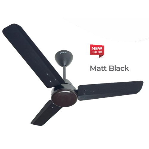 Ecos Matt Black Ceiling Fan