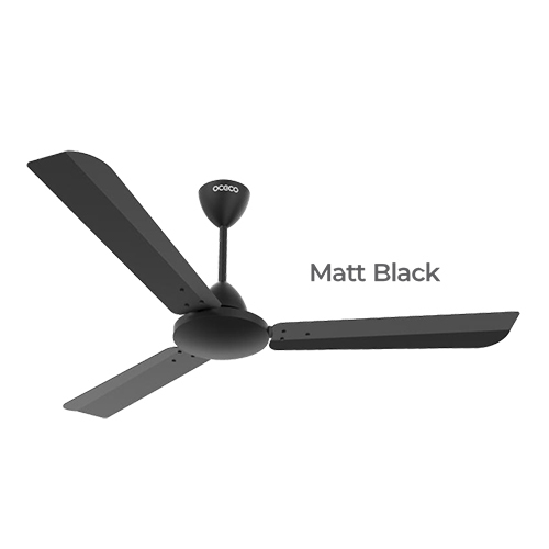 Cluto Matt Black Ceiling Fan