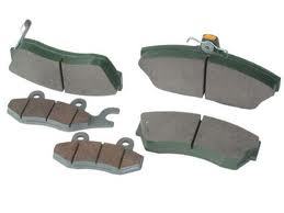 Grey Ceramic Disc Brake Pads