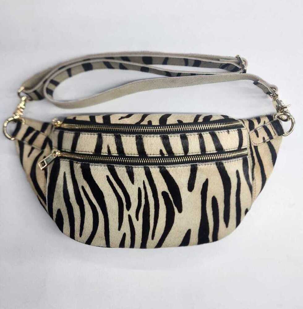 Zebra Hairon Bumbag