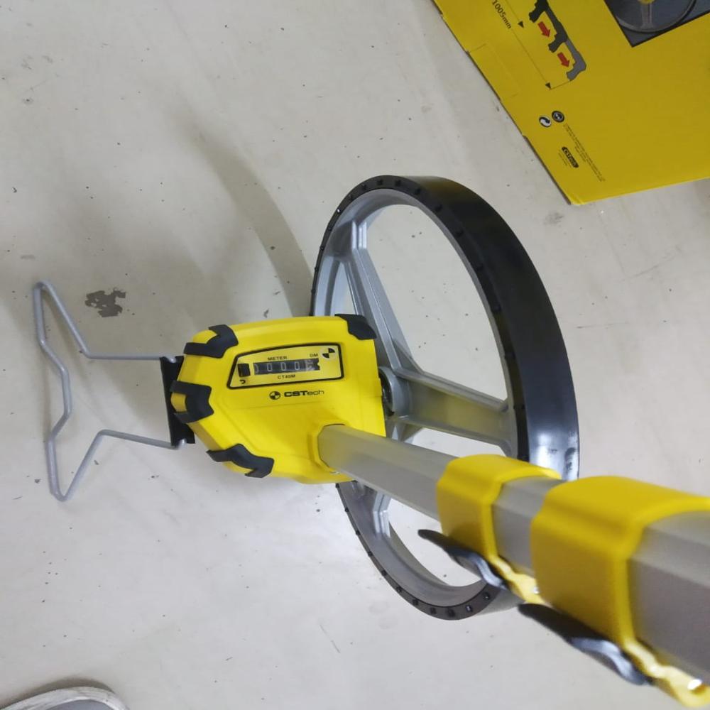 Rodo Meter - Steel And Plastic Construction, 1.5-2 Weight, Silver Color