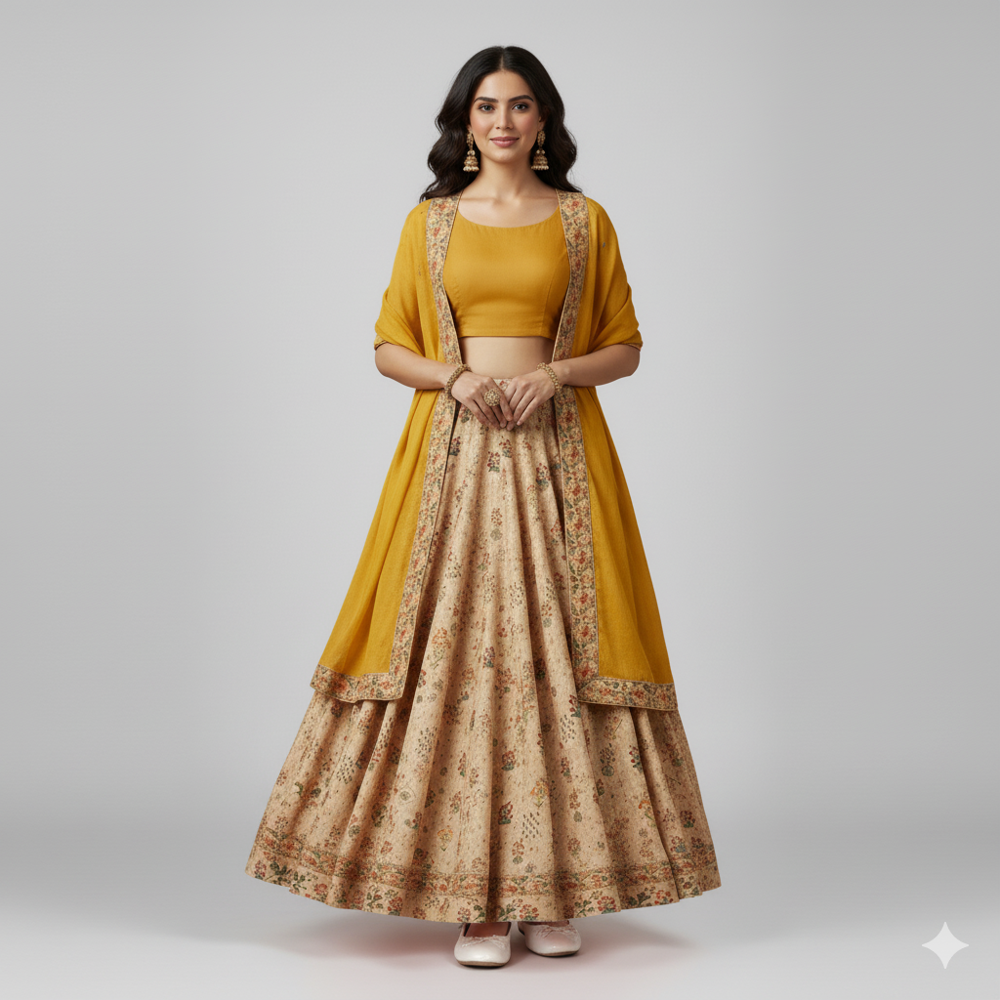  floral pattern  pure Tissue FABRIC