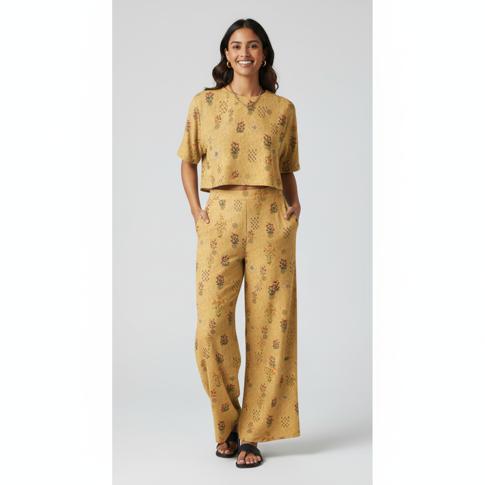  floral pattern  pure Tissue FABRIC