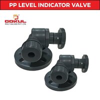 Polypropylene (PP) PLASTIC PP Level Indicating Valve