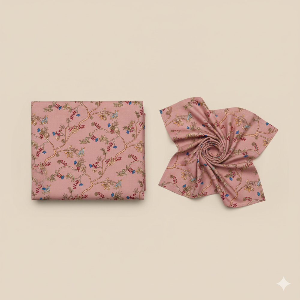 Floral Print Fabric, Digital Prints, Multicolour