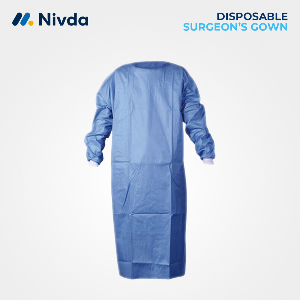 Disposable Reinforced Gown 50 GSM Medium