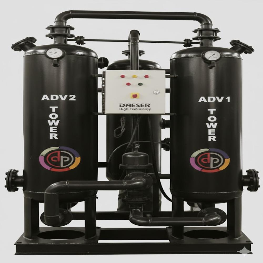 60cfm Heatless Air Dryer - Color: Gray