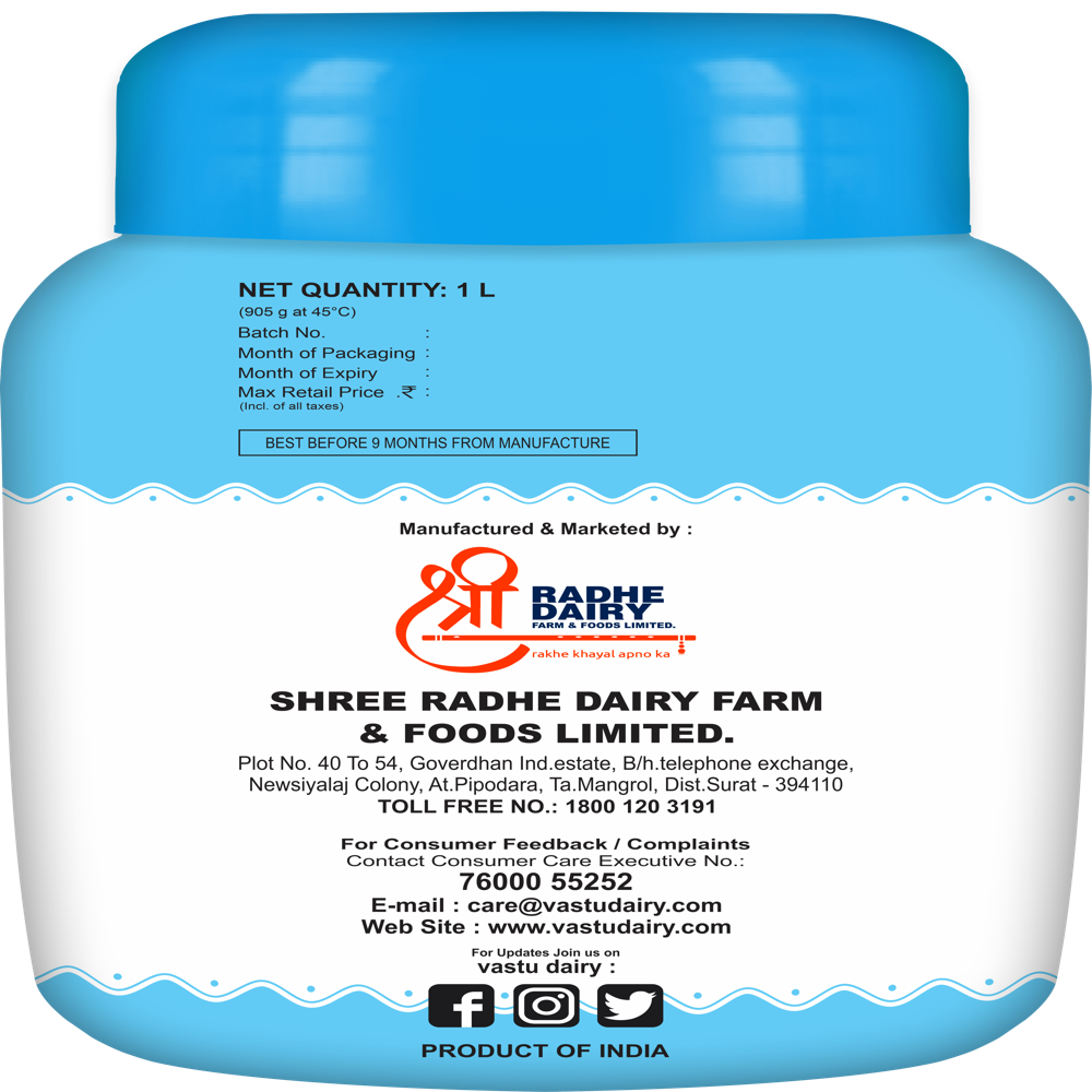 Buffalo Ghee - Age Group: Children