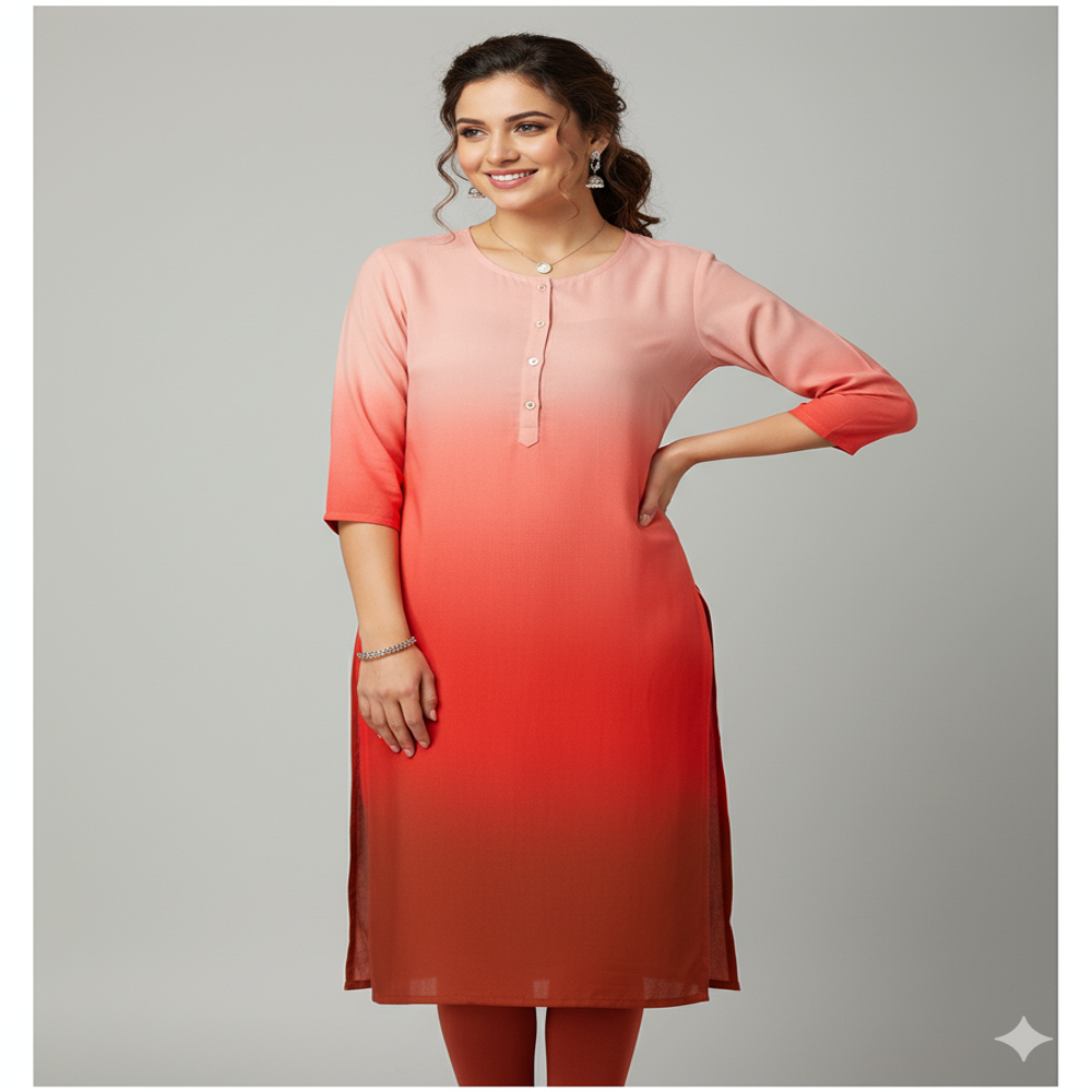 Satin Ombre Fabric Red to Black Gradient