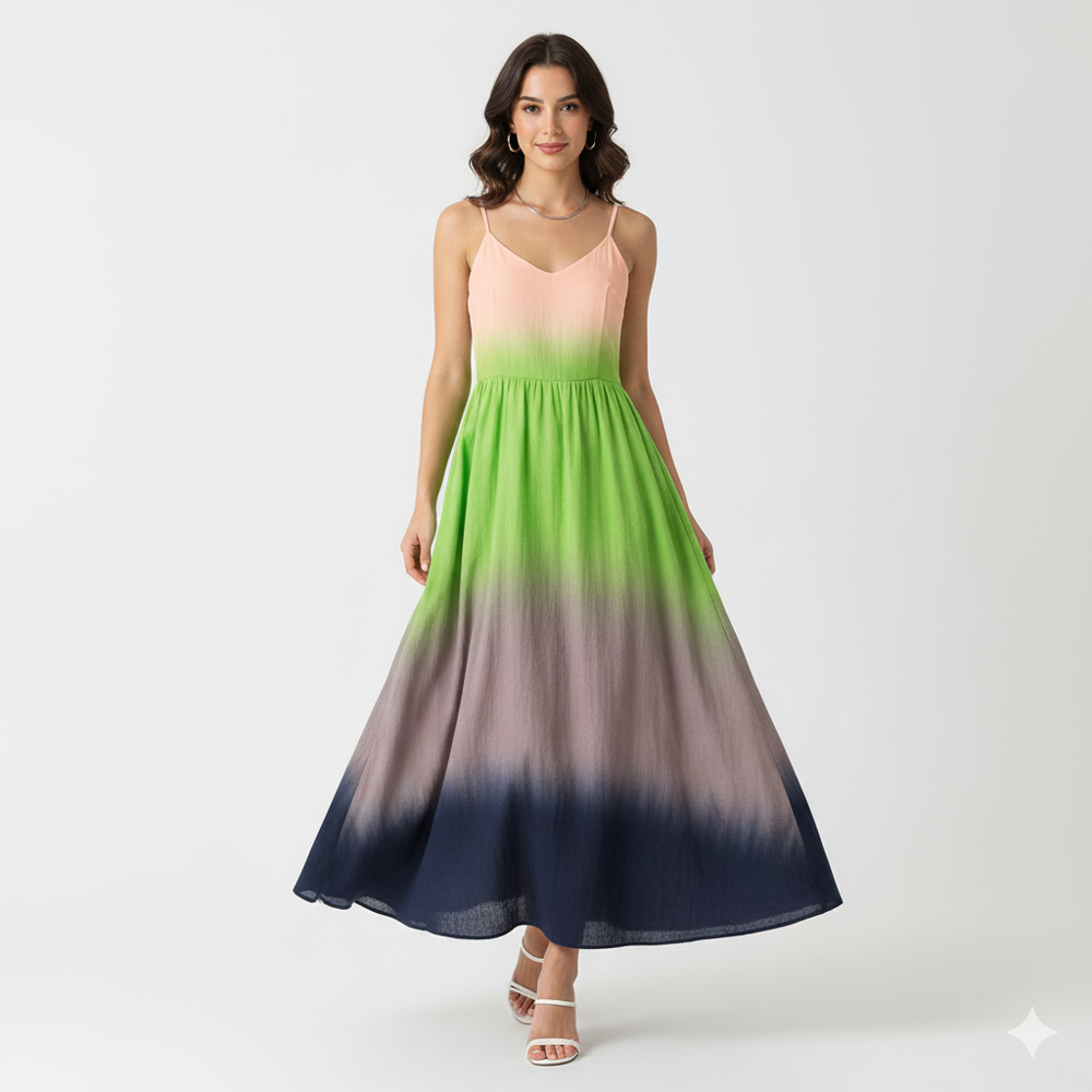 Gradient digital print fabric