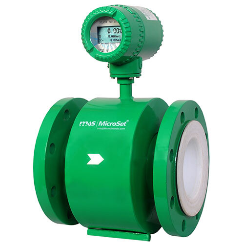 Electromagnetic Digital Flow Meter - Accuracy: +/- 0.5 %