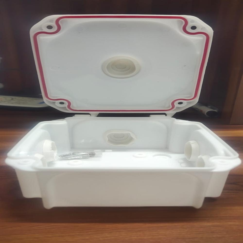 Waterproof 5*5 Camera Junction Box - Color: White