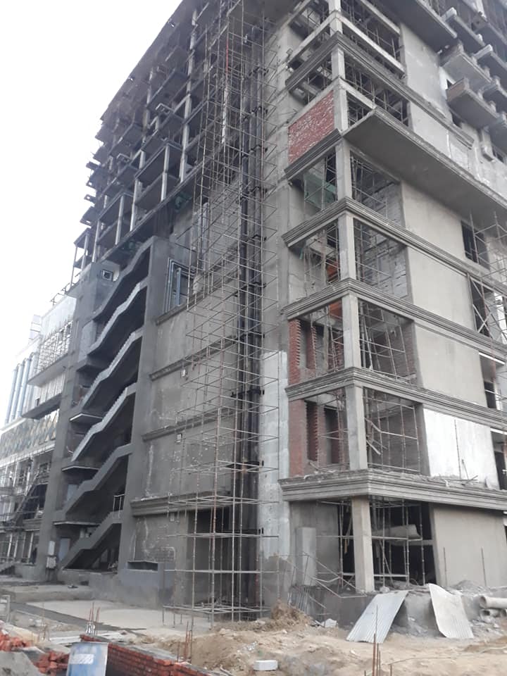 DG Exhaust Pipeline Installation