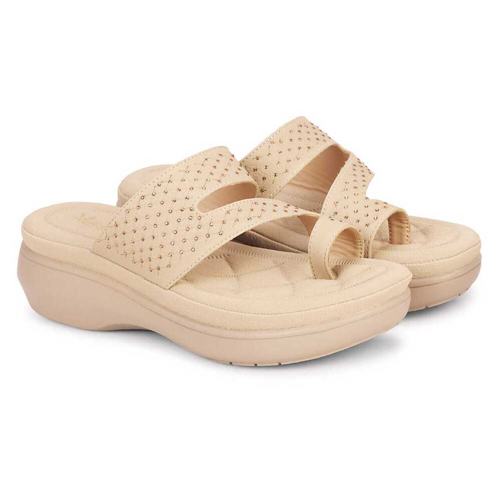 LADIES TOE PLATFORM SLEEPARS