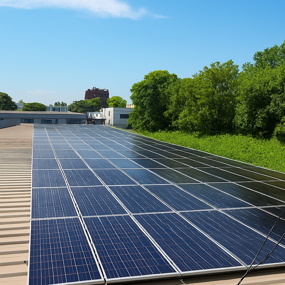 On Grid Solar Rooftop System - Application: Commercial