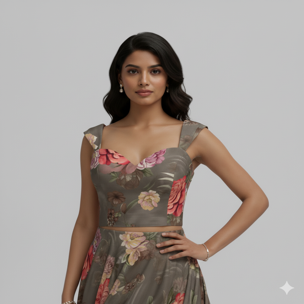 Multi Color Digital Print Viscose Fabric