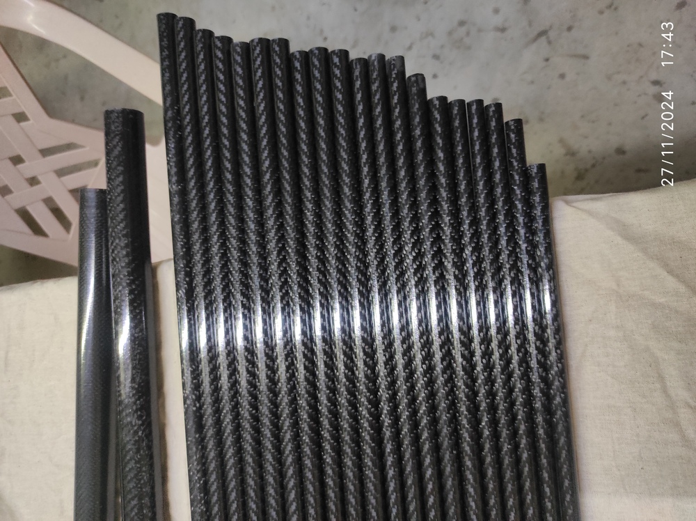 Carbon Fiber Tube- Cloth Wrapped