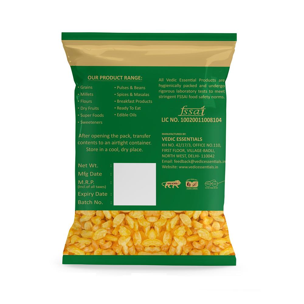 Raisin 100g - Color: Golden