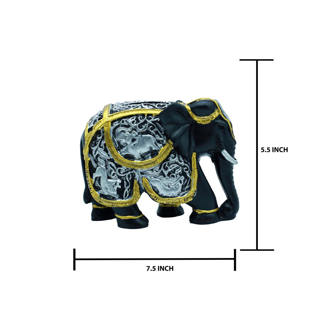 SHAHI ELEPHANT  BLACK SILVER