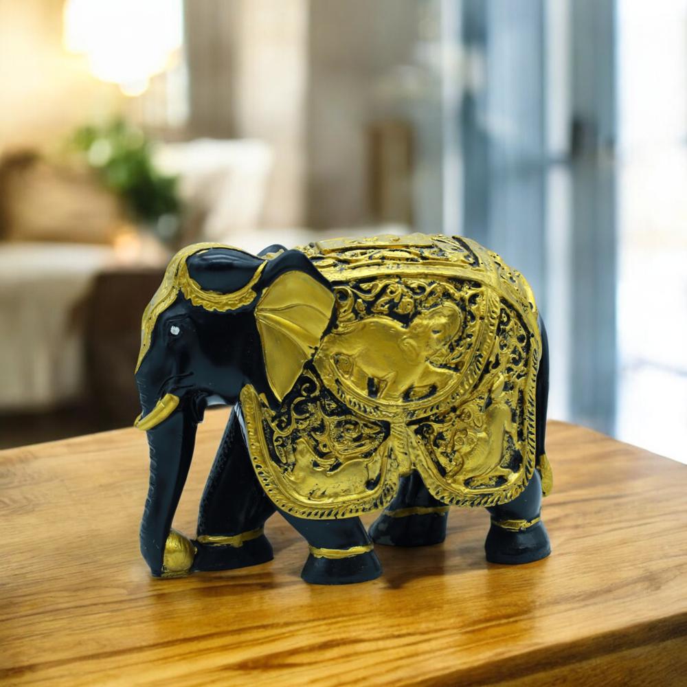 CREATIVE  ELEPHANT GOLD  BLACK