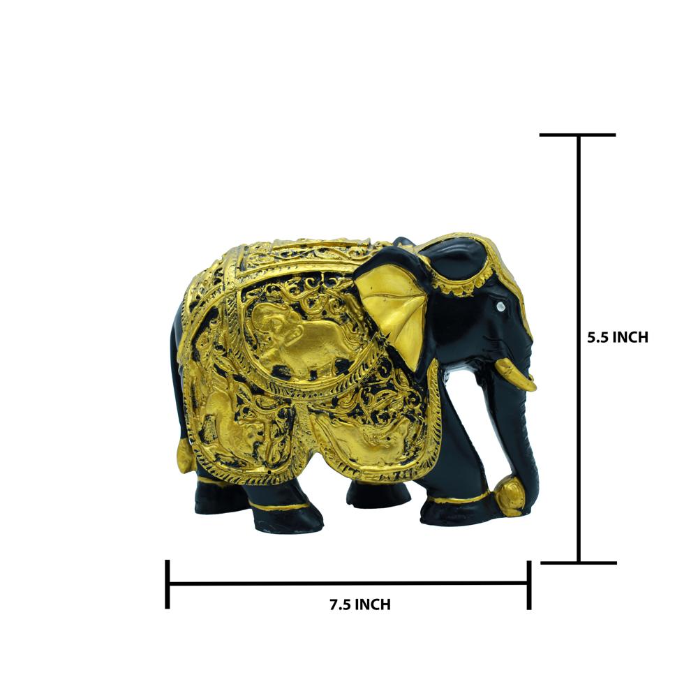 CREATIVE  ELEPHANT GOLD  BLACK