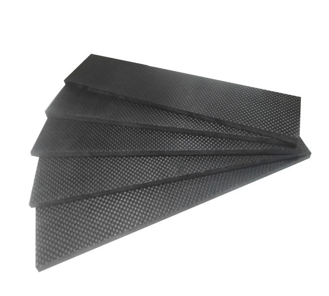 Carbon Fiber Vane Plate - Color: Black