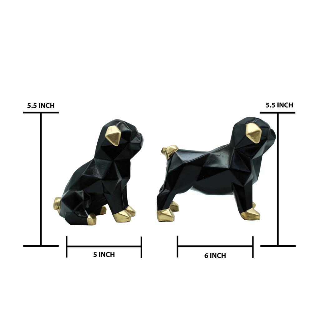 Dog Pair - Color: Black