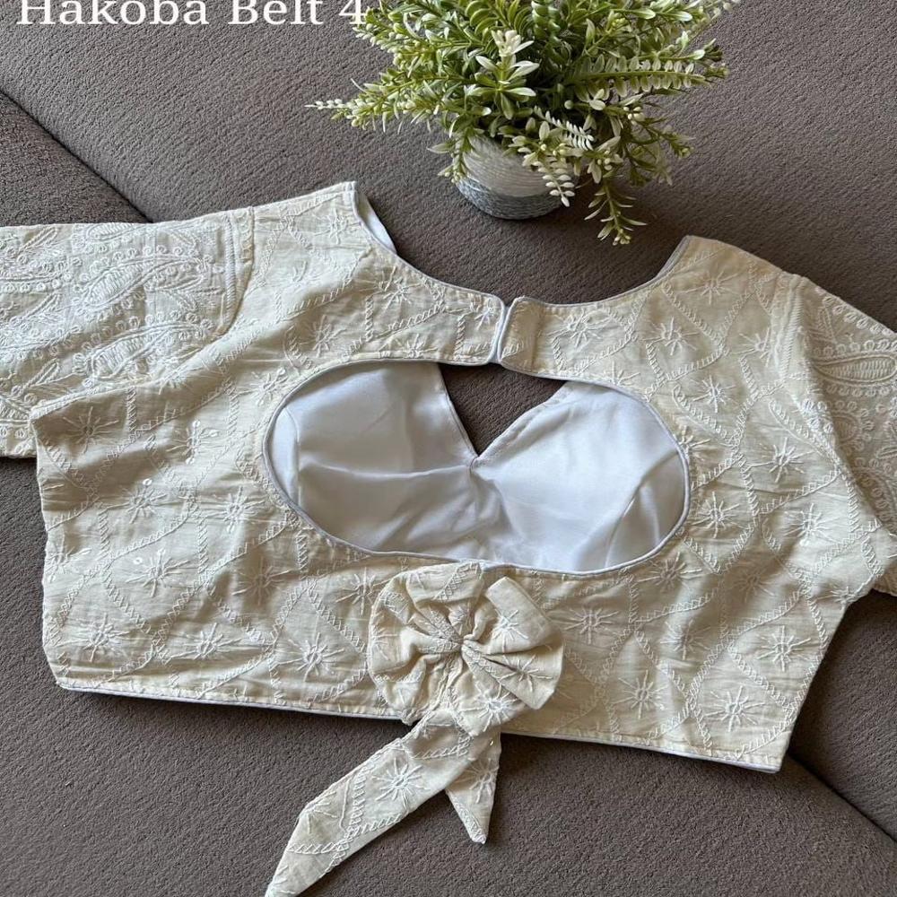 Stylish Readymade Blouse - Bust Size: 32-36 Inch (In)
