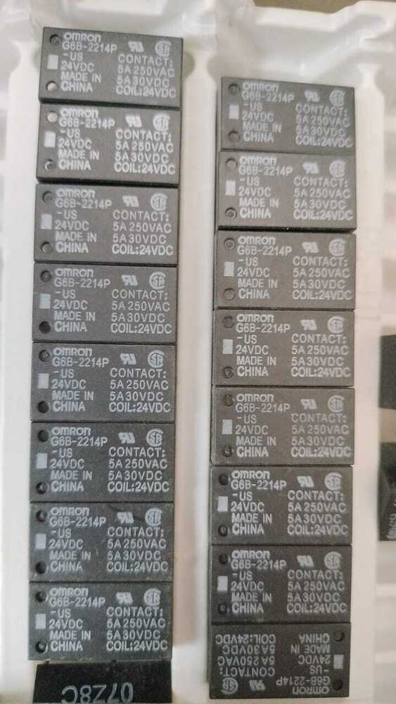 Omron Relay, G6b-2214p-us 24vdc