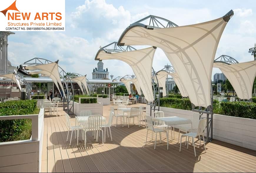 Modular Frp Marriage Hall Tensile Structures - Color: White