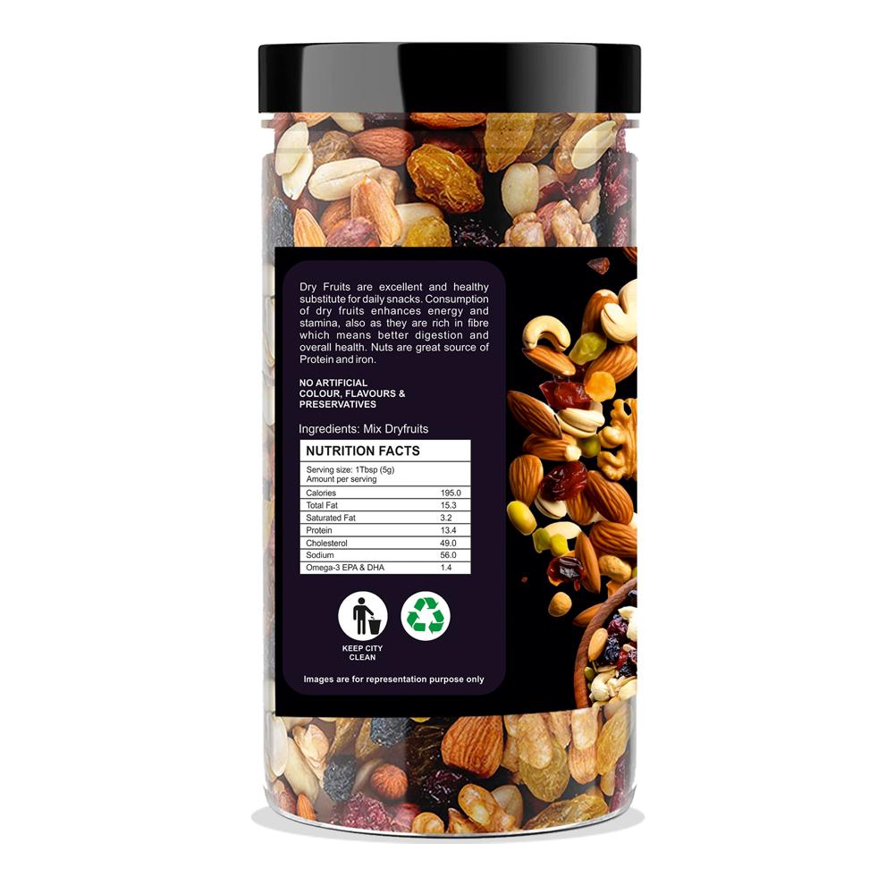 Mix Dry Fruits 500g - Shelf Life: 12 Months