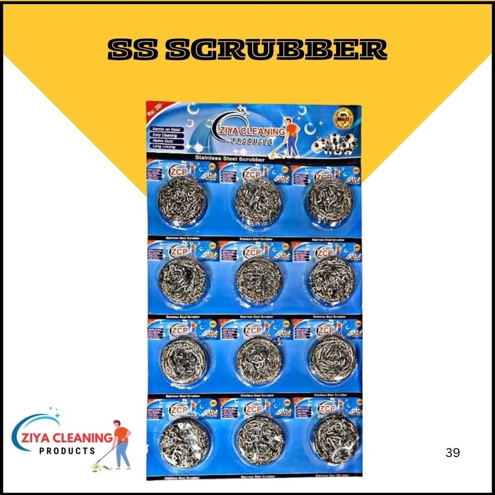 Ss Scrubber - Color: Silver